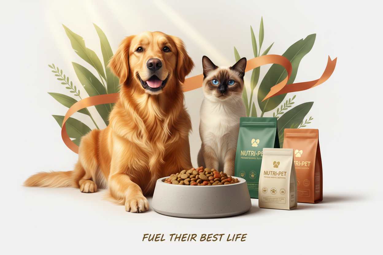FeediPet Banner with Cat and Dog