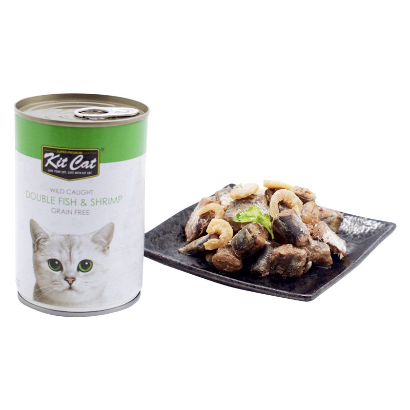 Kit Cat Wild Caught  Canned Cat Food  | 400g