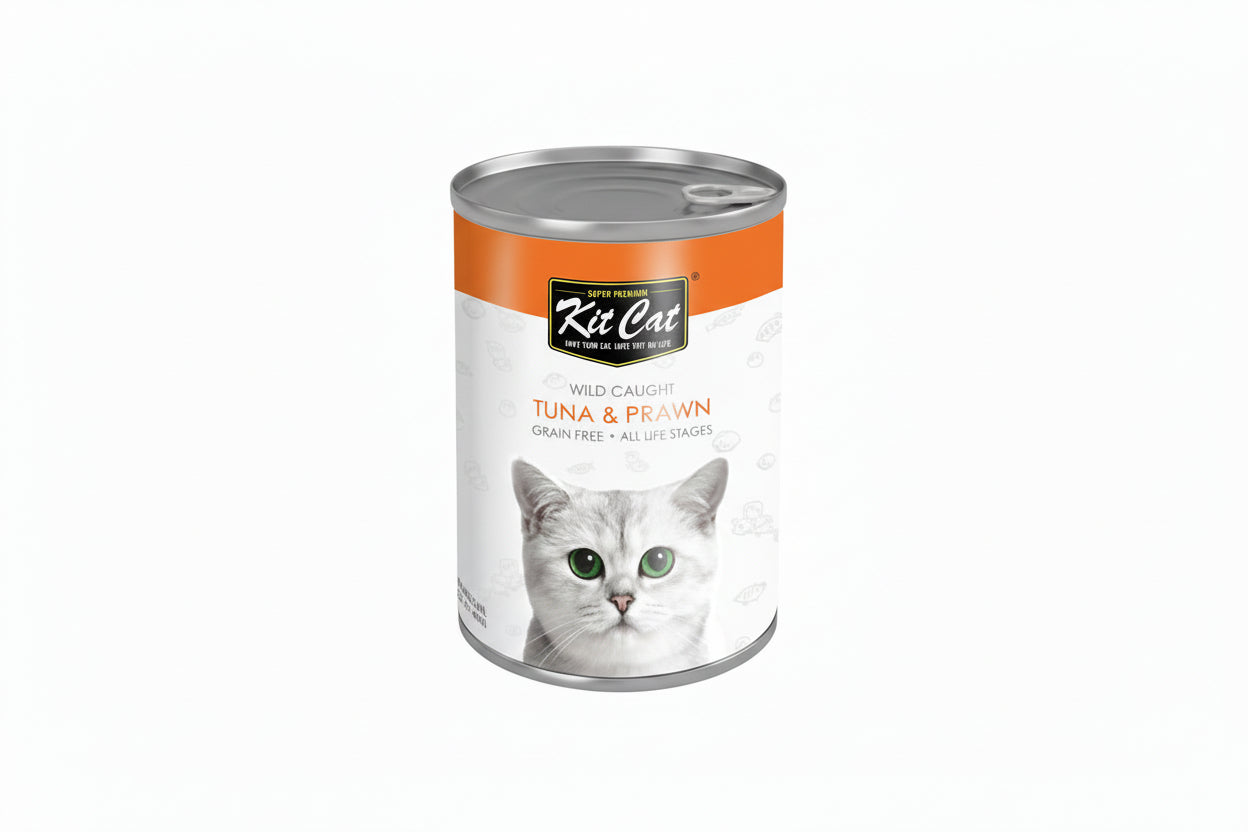 Kit Cat Wild Caught  Canned Cat Food  | 400g