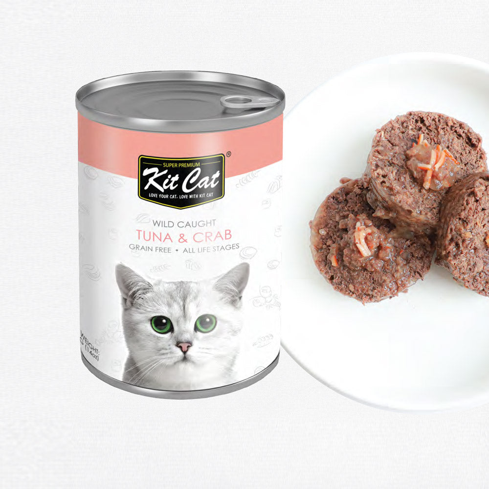 Kit Cat Wild Caught  Canned Cat Food  | 400g