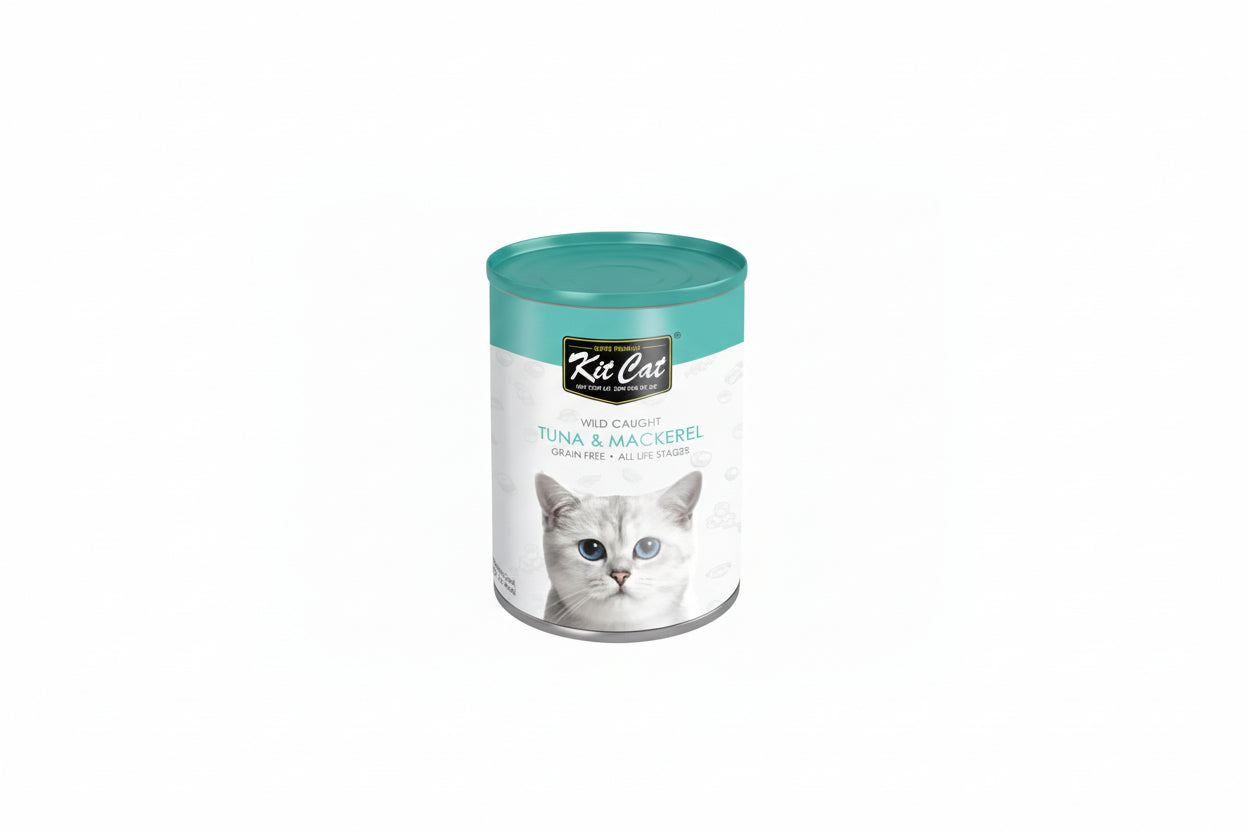 Kit Cat Wild Caught  Canned Cat Food  | 400g