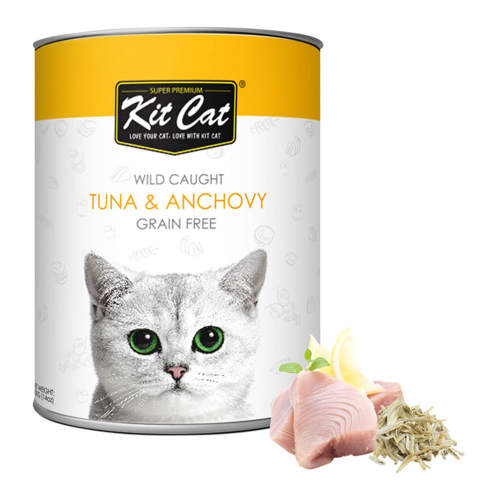 Kit Cat Wild Caught  Canned Cat Food  | 400g