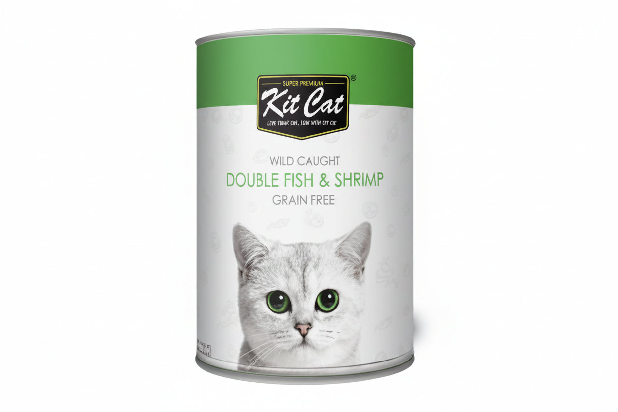Kit Cat Wild Caught  Canned Cat Food  | 400g