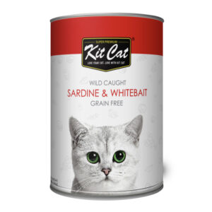 Kit Cat Wild Caught  Canned Cat Food  | 400g