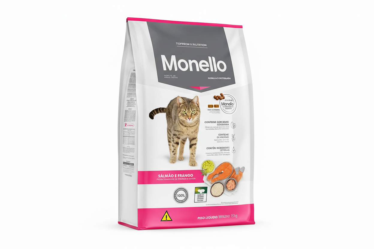 Monello Adult Cat Food Salmon and Chicken Flavor|15 Kg