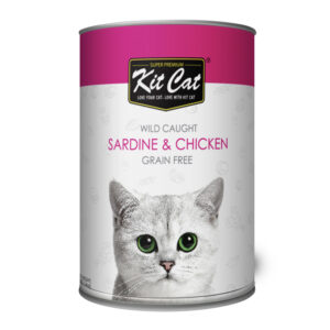 Kit Cat Wild Caught  Canned Cat Food  | 400g