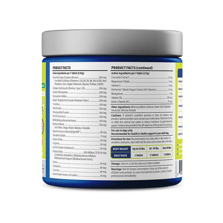 Vetericyn® all-in dog supplement – adult | 90 Tab.