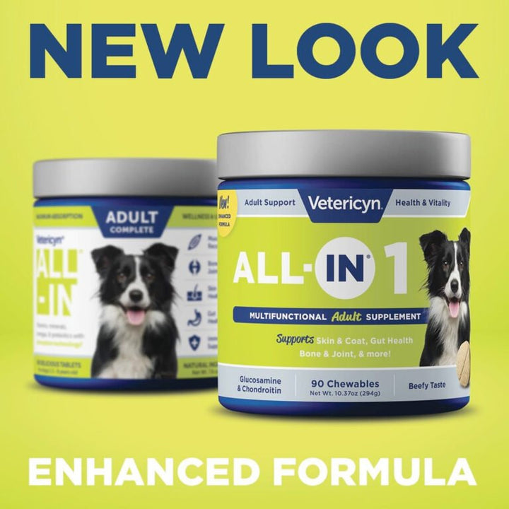 Vetericyn® all-in dog supplement – adult | 90 Tab.