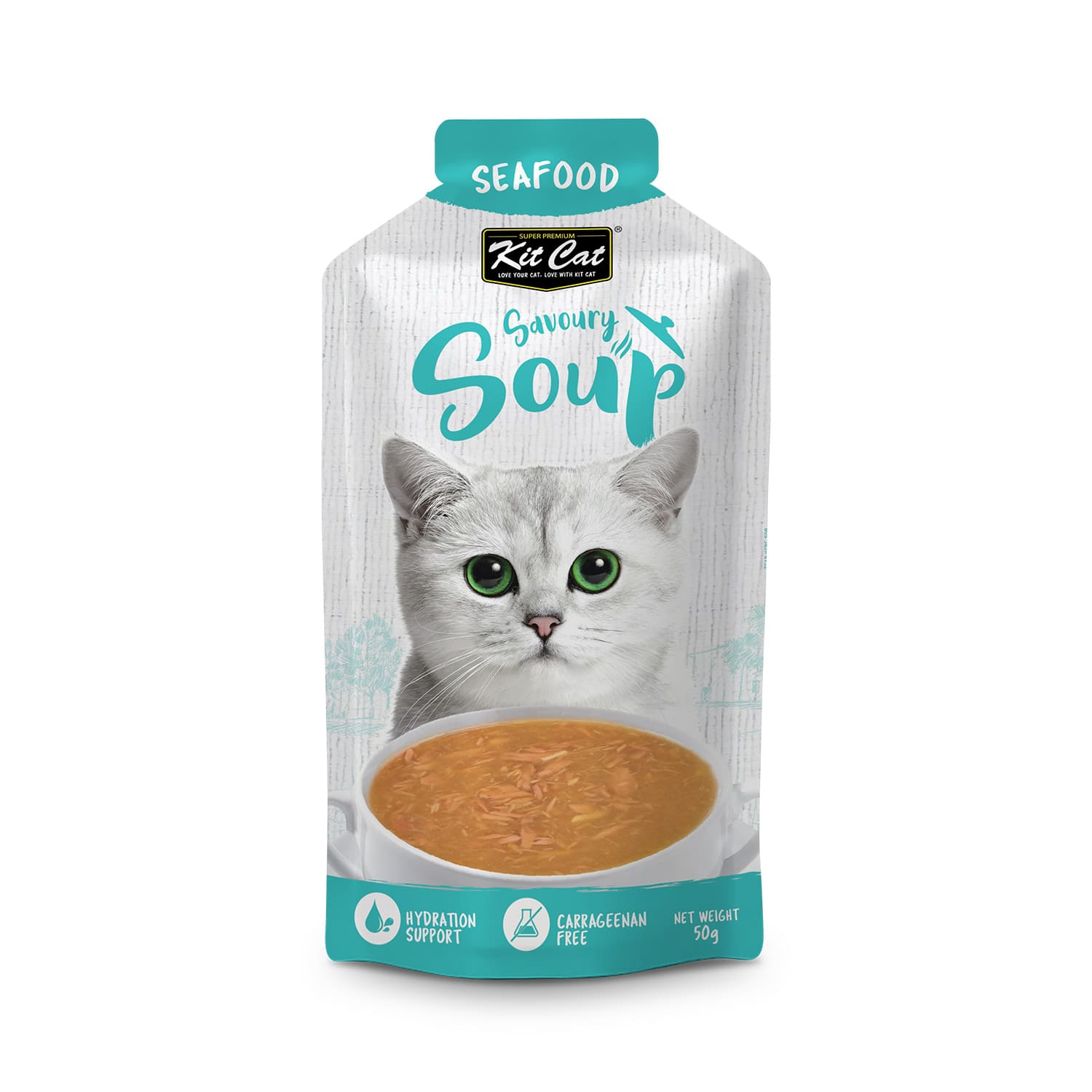 Kit Cat Savoury Soup Seafood 300g ( 6 X 50g )